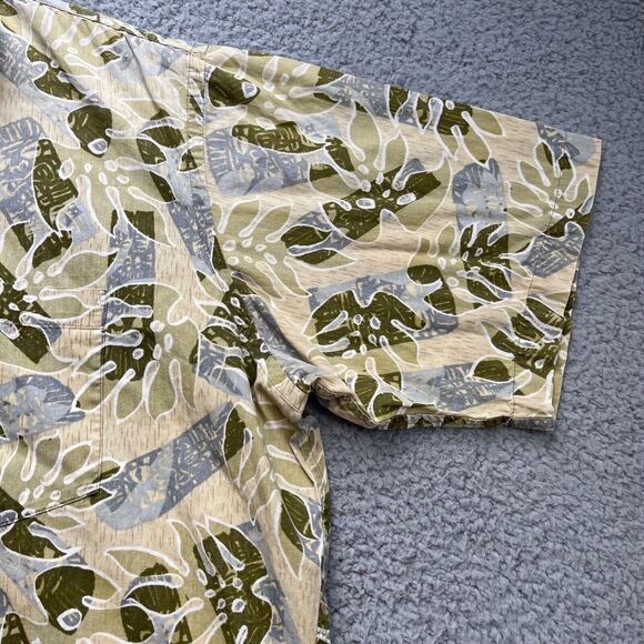 Hawaiian Shirt Men's Large Liberty House Aloha Button Up Luau Short Sleeve - Picture 8 of 12